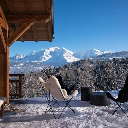 Chalet Les Granges I Luxe I Piscine & Sauna I Salle Cinema Villa Combloux Exterior photo