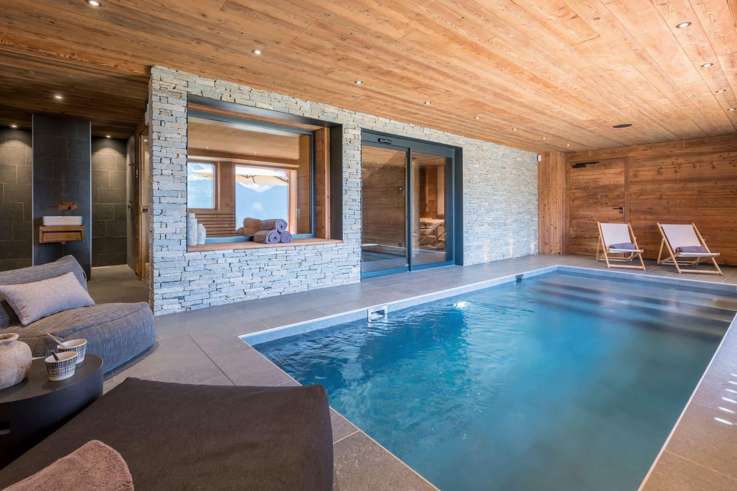 Chalet Les Granges I Luxe I Piscine & Sauna I Salle Cinema Villa Combloux Exterior photo