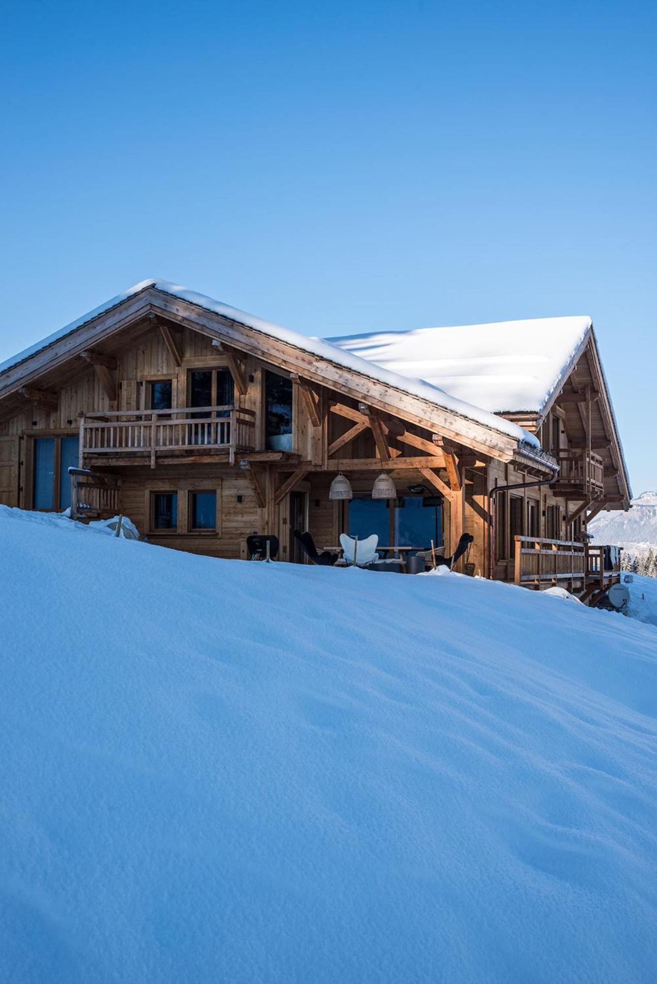 Chalet Les Granges I Luxe I Piscine & Sauna I Salle Cinema Villa Combloux Exterior photo