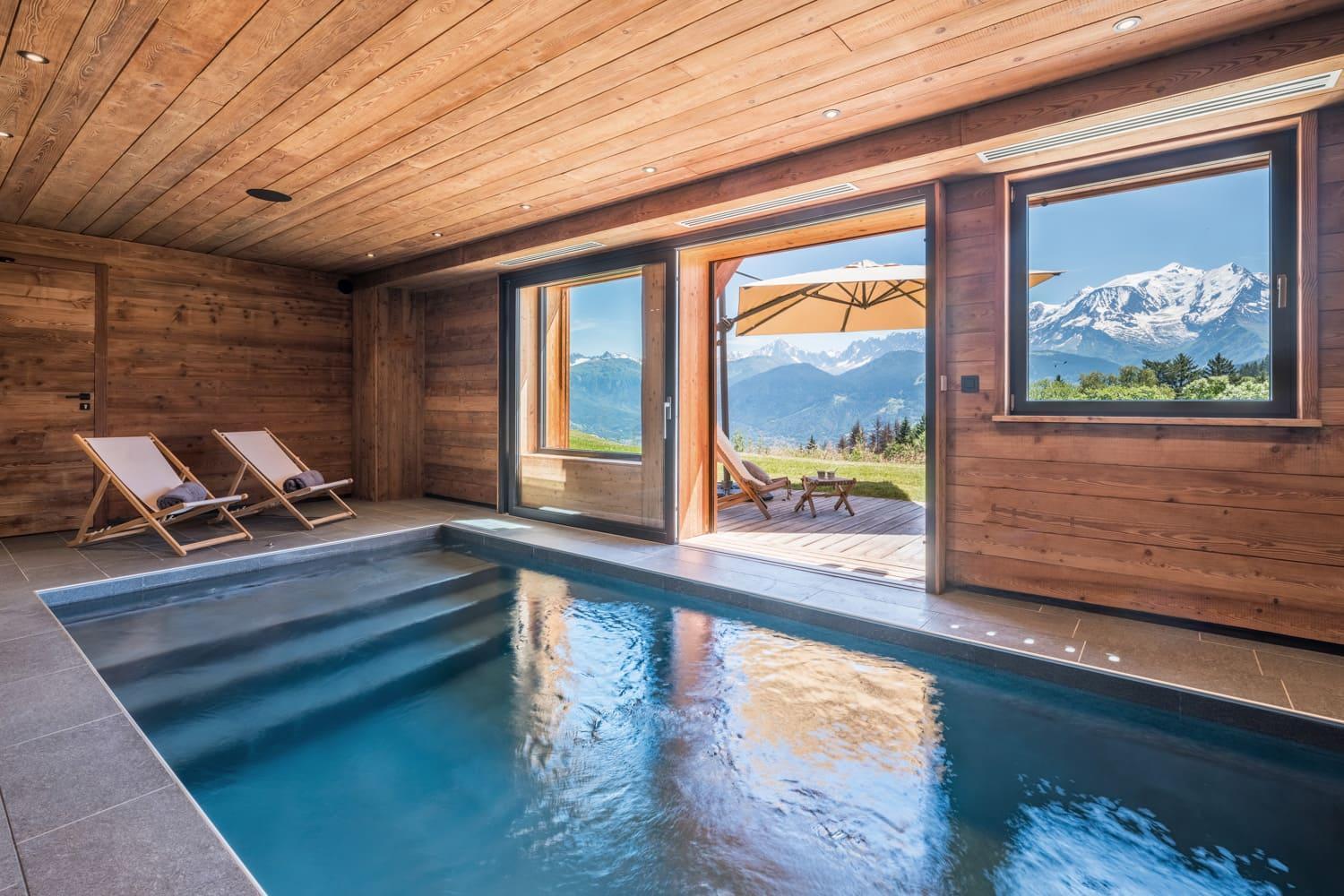 Chalet Les Granges I Luxe I Piscine & Sauna I Salle Cinema Villa Combloux Exterior photo