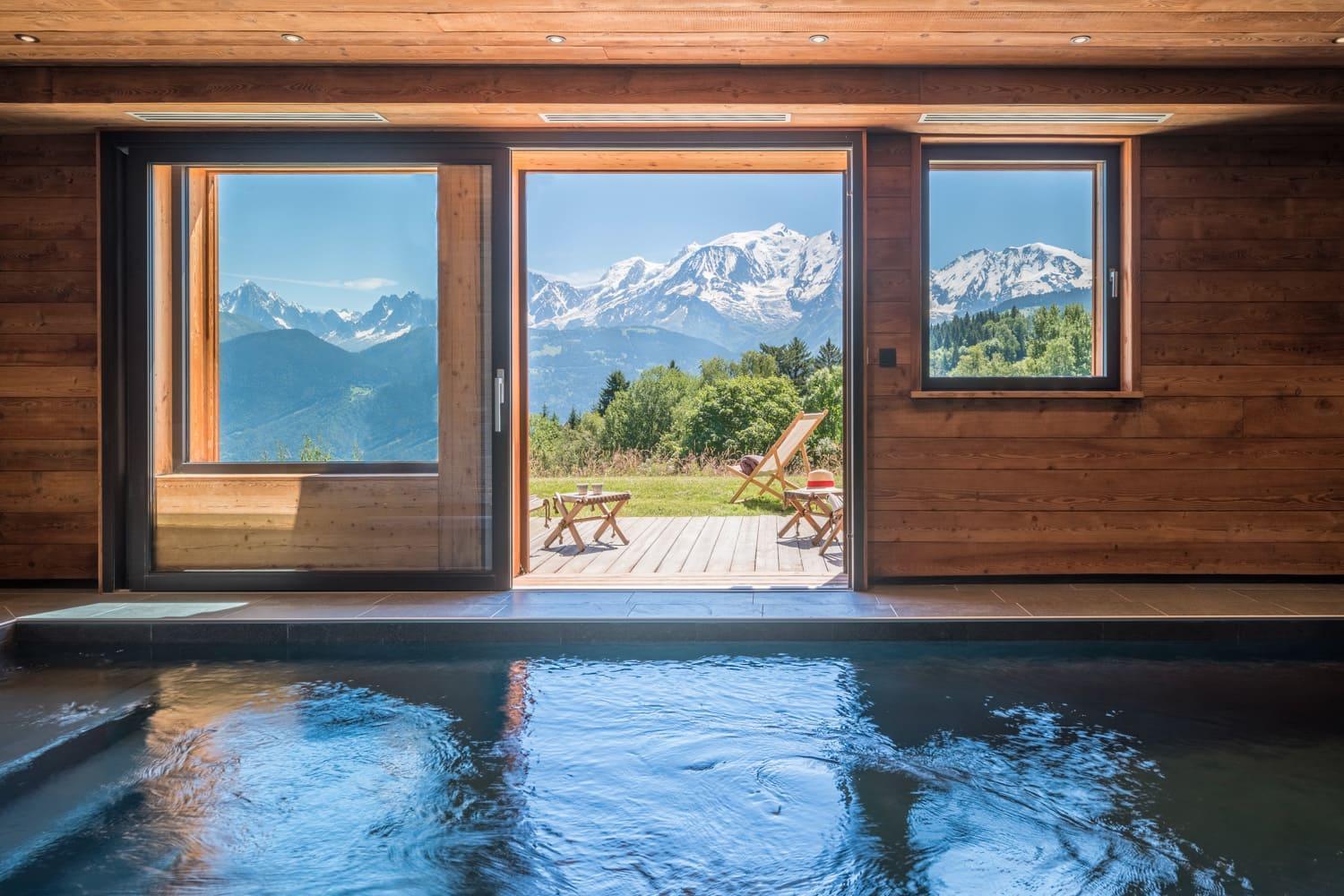 Chalet Les Granges I Luxe I Piscine & Sauna I Salle Cinema Villa Combloux Exterior photo